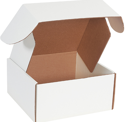 10 X 10 X 5" WHITE DELUXE  LITERATURE MAILERS, 50EA/CASE