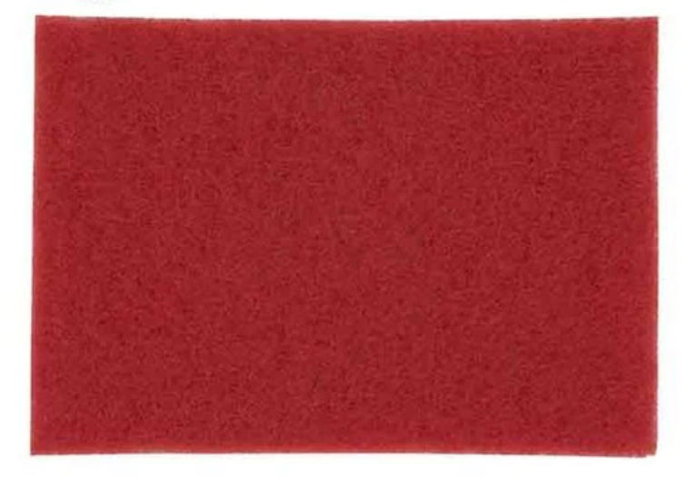12X18 RED BUFFER PADS 20/CS 5100