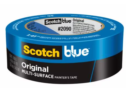 SCOTCHBLUE ORIGINAL PAINTER'S  TAPE, .94IN X 60 YD, 