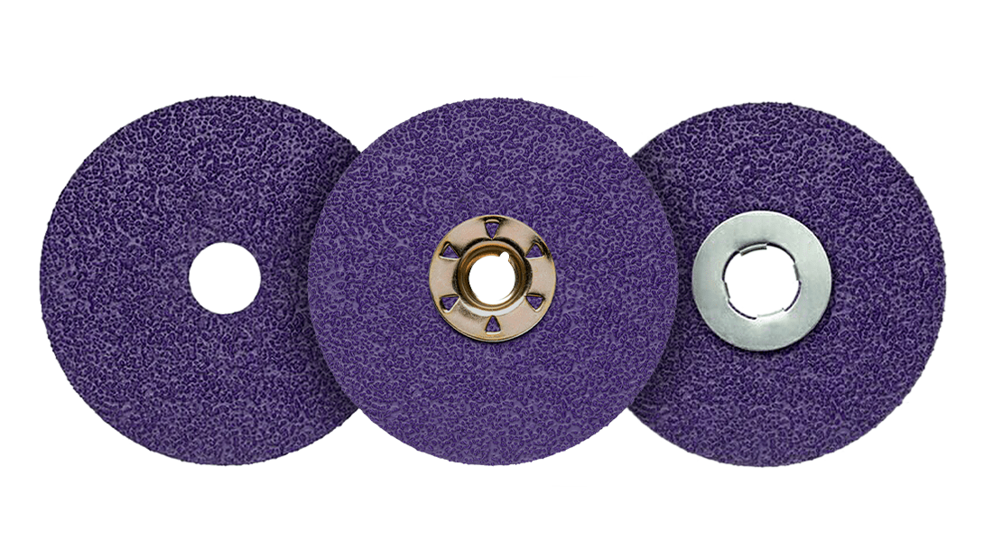 3M CUBITRON II FIBRE DISC  982CX PRO, 36+, 7 IN X 7/8 IN, 