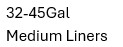 Medium 32-45 Gallon Trash Bags