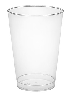 N1220 12oz Clear Hard Plastic  Tumbler Cup 500/Cs