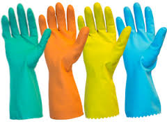 NEOPRENE &amp; FLOCK LINED GLOVES