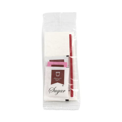 COFFEE CONDIMENT KIT .34OZ  500CS 