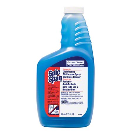 SPIC &amp; SPAN AP SPRAY CONC &amp; GLASS CLEANER 6/32 OZ/CS