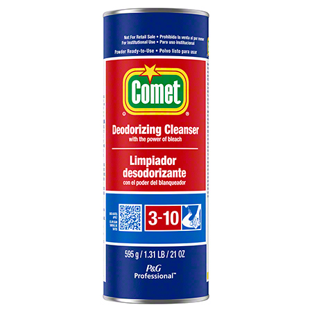 COMET DEODORIZING CLEANSER  W/BLEACH 21 OZ 24/CS