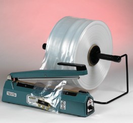 1.5MIL 10" X 2900' CLEAR POLY  TUBING 1/RL