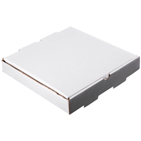 7&quot;x7&quot;x2&quot; Plain White Pizza Box  by Nemco 50/Bundle