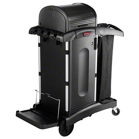 EXEC JANITOR CLEAN CART HIGH SECURITY BLACK