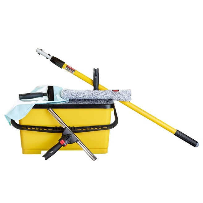 GLASS CLEANING STARTER KIT 14  IN