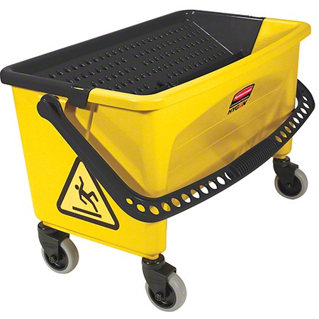 PRESS WRINGER BUCKET-YELLOW W/O LID 