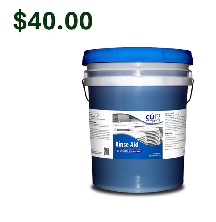 CU5420-5 Dishwasher Rinse Aid  5Gal Pail 1/Bucket