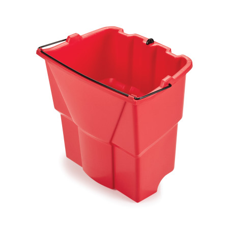 DIRTY WATER BUCKET RED 35QT WAVEBRAKE 2 6CS RCP2073398