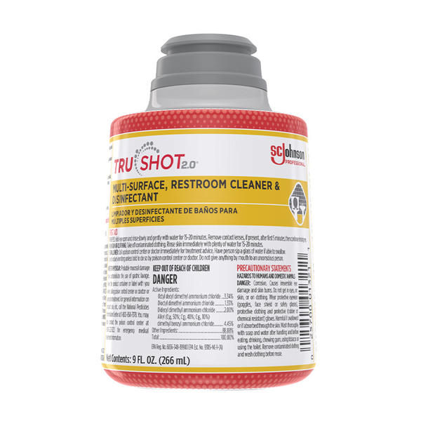 TRUSHOT 2.0 MULTISURFACE  RESTROOM DISINFECTANT CLEANER