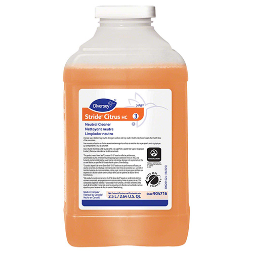 J-FILL #3 STRIDE CITRUS HC   NEUTRAL CLEANER 2.5L 2/CS 