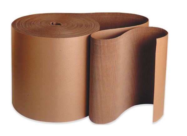 SF48 48&quot;x250&#39; A Flute Kraft  Singleface Corrugated Roll 