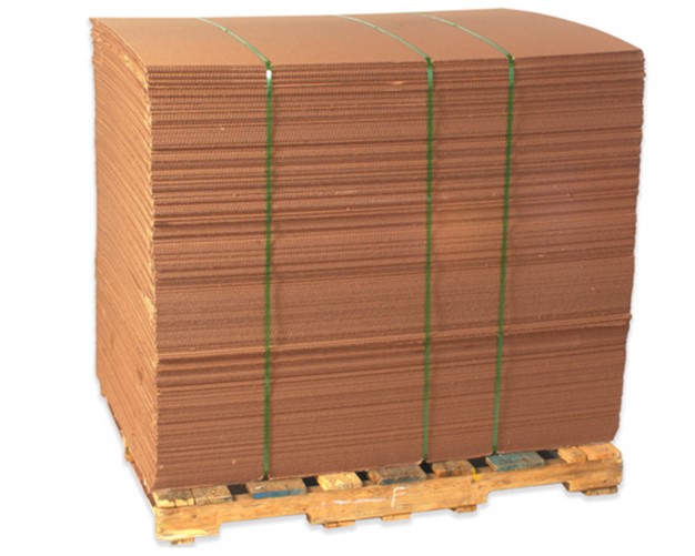 SP40 40&quot;x48&quot; Corrugated Sheet Kraft 250/Bale