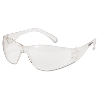 Checklite Safety Glasses w/  Clear Frame and Lens 12 pair 