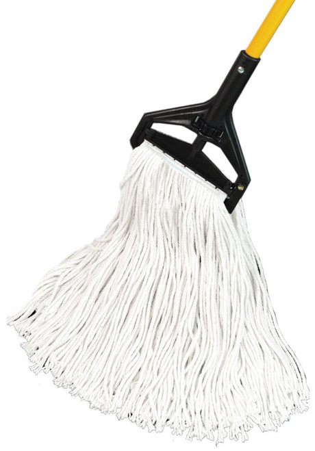 24OZ RAYON STAFLAT CUT-END MOP 12CS