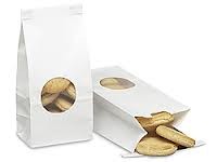 White Bakery Bags