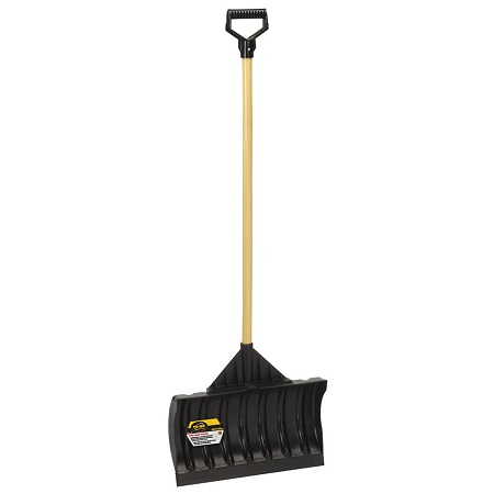 18" POLY DUAL PURPOSE  SHOVEL/PUSHER 6CS