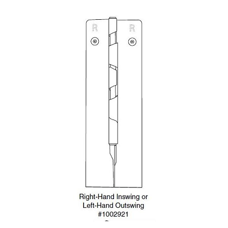 ORIENT HINGE RIGHT-HAND  IN-SWING OR LEFT-HAND 