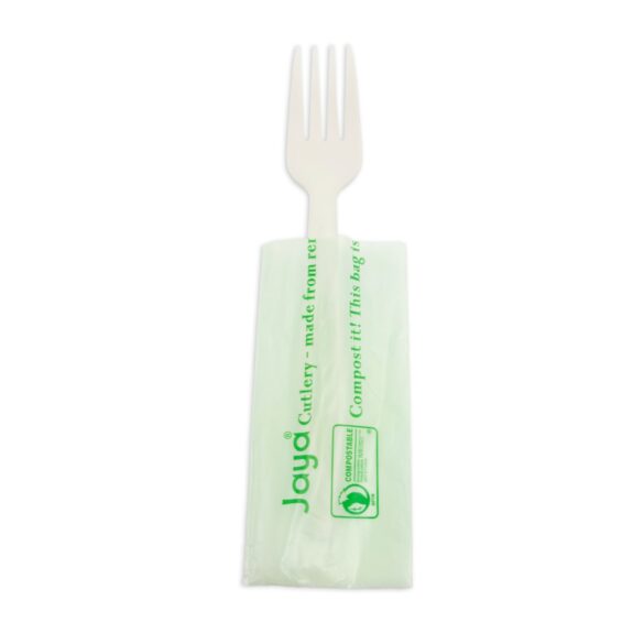 CPLA002-INV 6&quot; Indiv. Wrapped 
Fork - Asean Stalkmarket 
Compostable 750/CS
