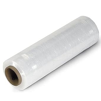 18" X 80 GAUGE X 1500' CAST  HAND STRETCH FILM, 4ROLLS/CASE