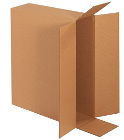 24 X 6 X 18" ECT-44 SIDE  LOADING KRAFT CORRUGATED BOX 