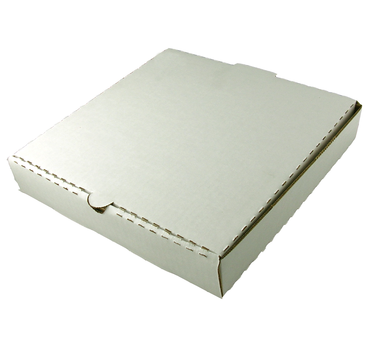 10&quot;x10&quot;x2&quot; Plain White Pizza 
Box by Nemco 50/Bundle