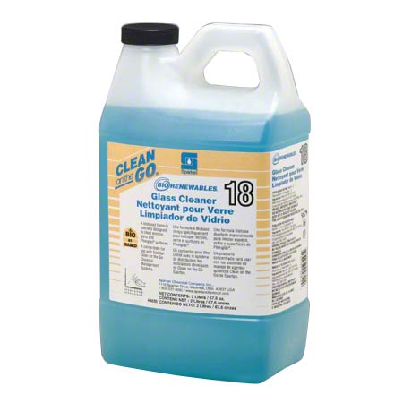 COG BIORENEWABLES GLASS CLEANER #18 4/2 LITER